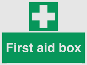 first aid box